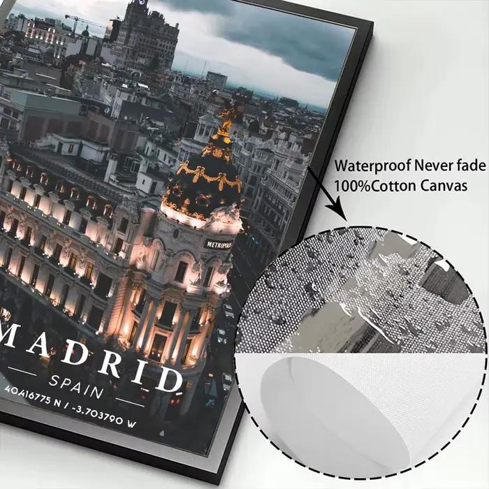 Affiches et impressions sur toile de paysages de Paris