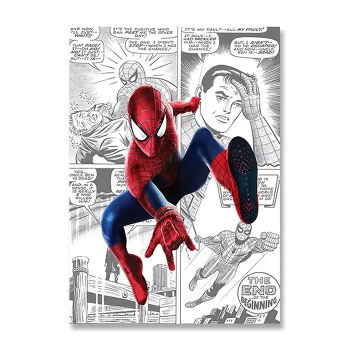 Affiches Marvel Avengers Captain America Spiderman