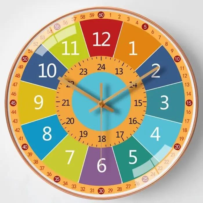 Horloge murale silencieuse sans tic-tac