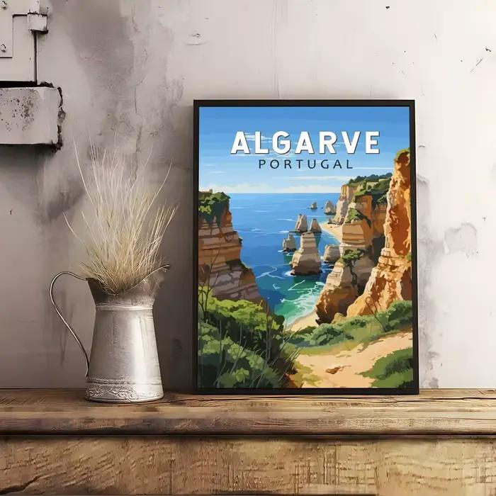 Affiche de peinture de Portugal