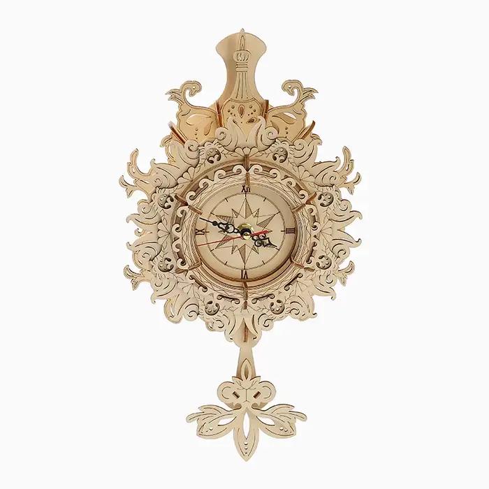 Horloge hibou 3D Puzzle en bois