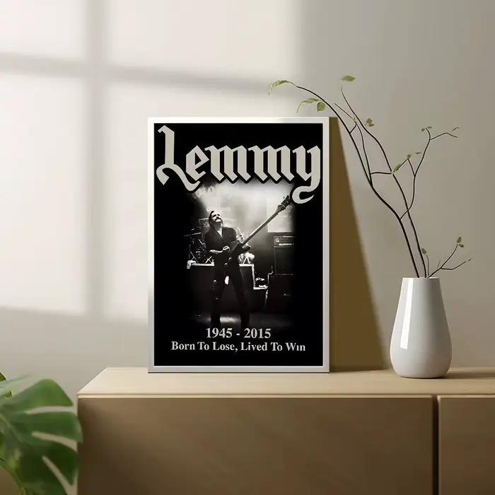 Affiche de chanteur l-hémmy populaire et célèbre
