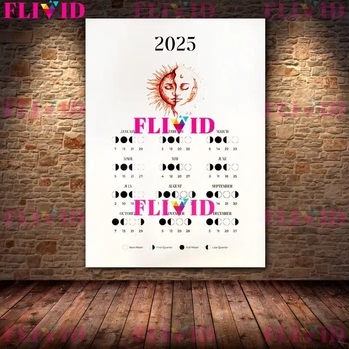 Calendrier de Phase de lune 2025