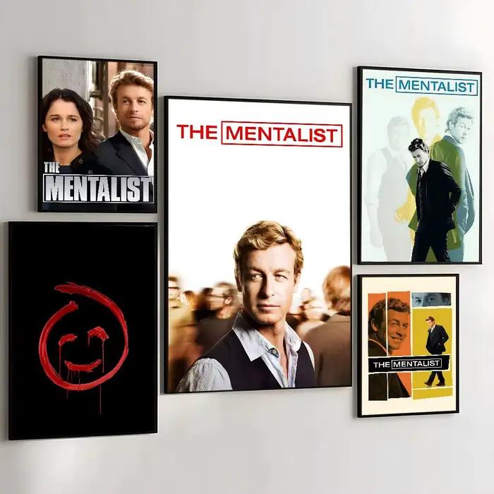Affiche d'art TV The M-Mentalist avec imprimés