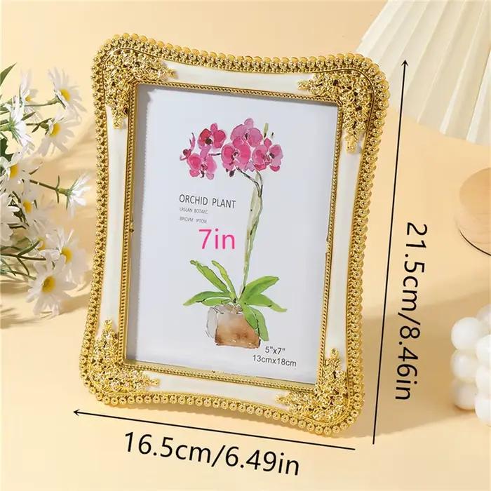 Cadre Photo rustique goutte à goutte d'huile