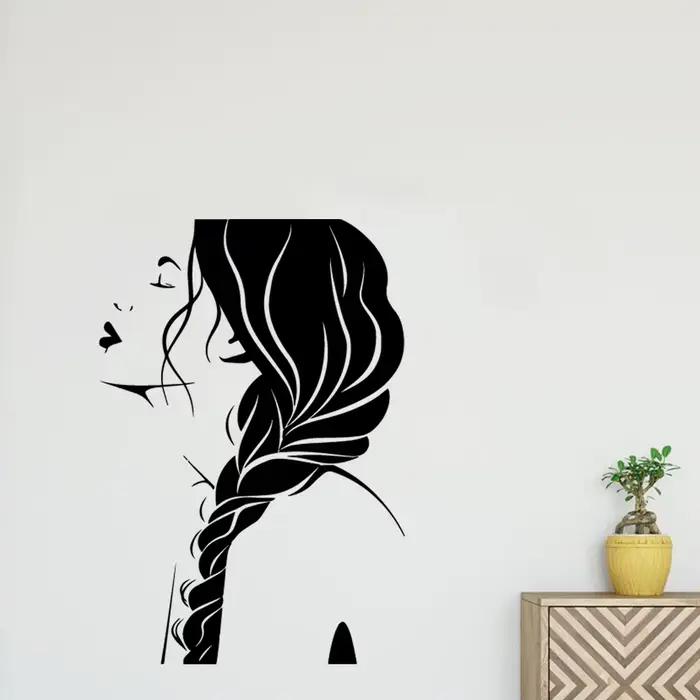 Papier peint en vinyle amovible pour salon de beauté ou salon de coiffure