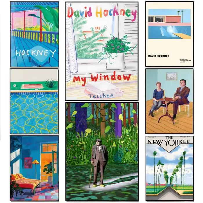 Affiche d'artiste David Hockney