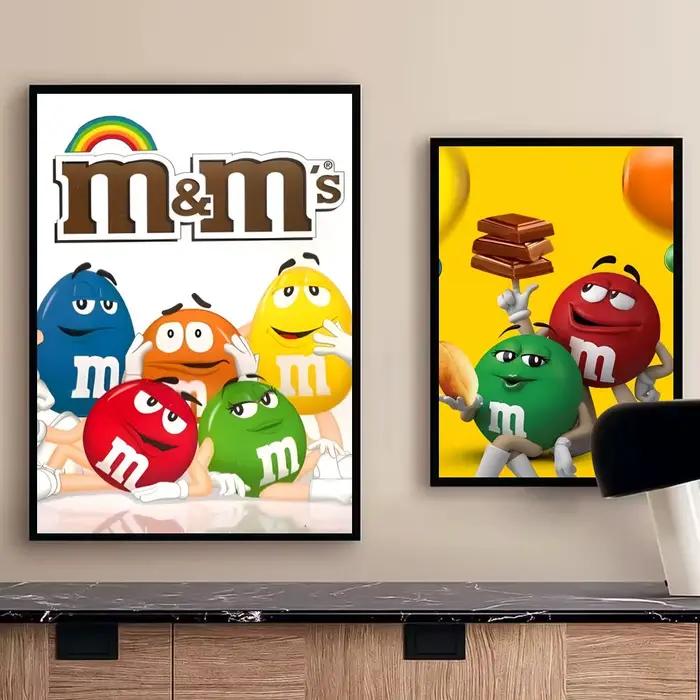 Affiche Candy M-MS C- Chocolate M&M's HD