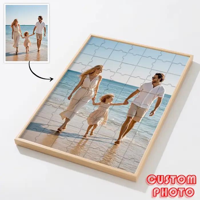 Puzzles en bois personnalisés