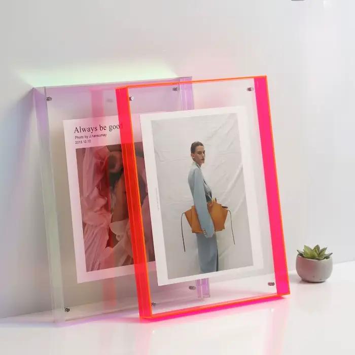 Cadre Photo en acrylique Transparent