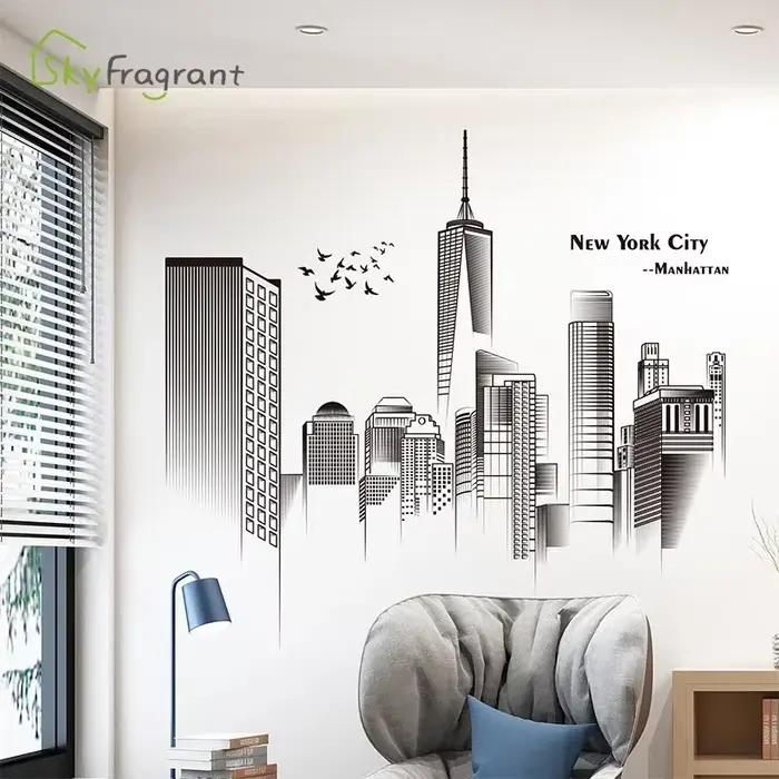 Autocollant mural Manhattan