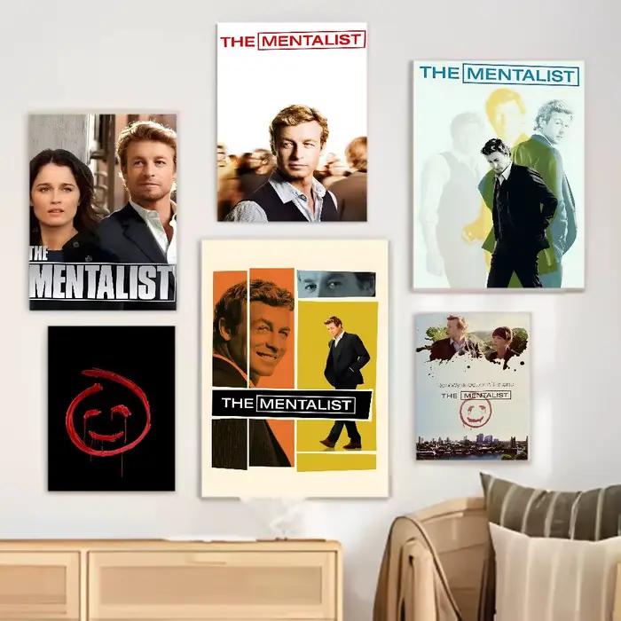 Affiche d'art TV The M-Mentalist avec imprimés