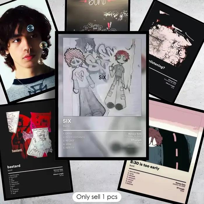 B-Bunii Cloud Music – Affiche sur toile pour peinture et calligraphie