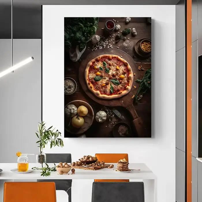 Affiche d'art alimentaire pour la décoration de restaurant