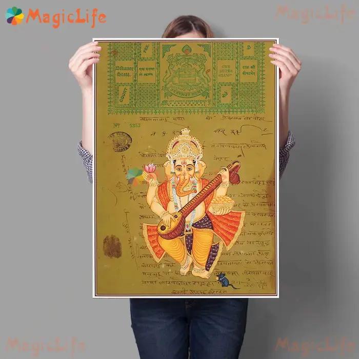 Affiches murales de peinture sur toile sans cadre
