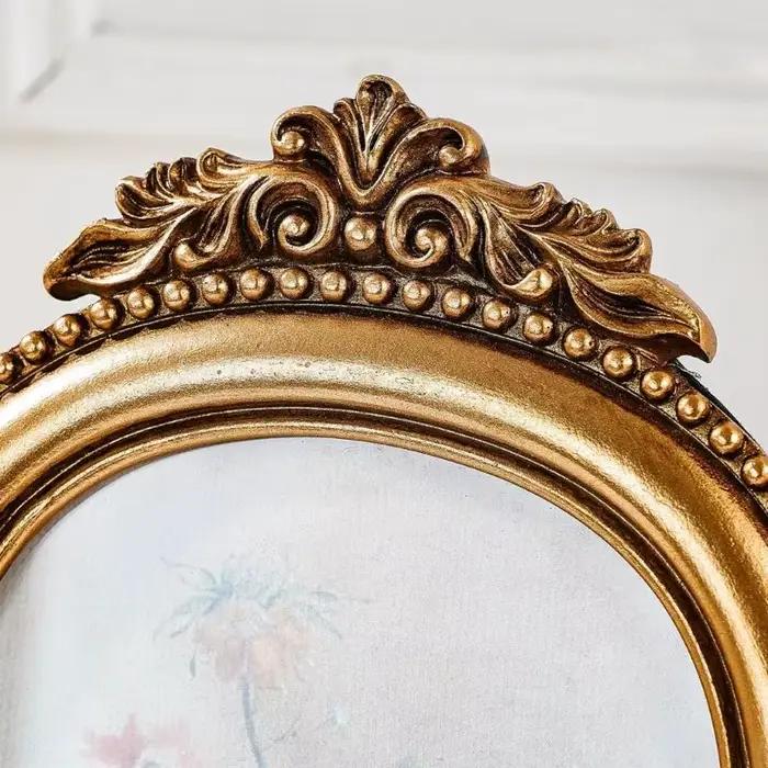 Cadre Photo élégant en résine Antique française