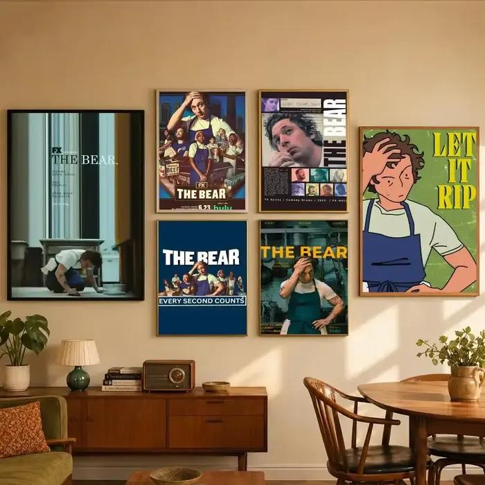 Affiche murale moderne série T-The Bear