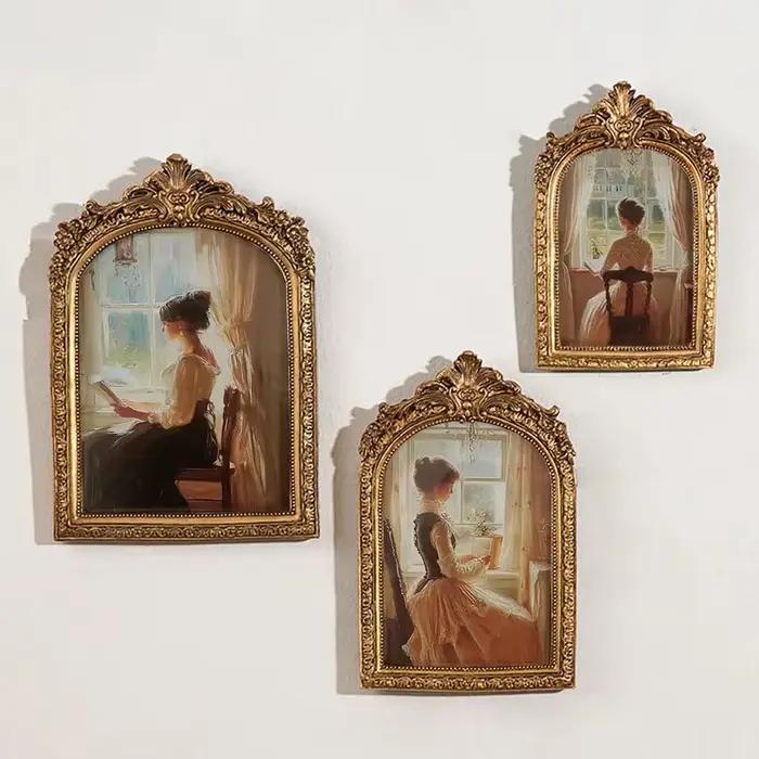 Cadre Photo Antique en forme d'arc