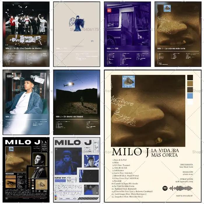 Affiche d'album Singer M-Milo J