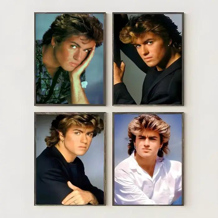 Peinture calligraphique Singer G-George Michael
