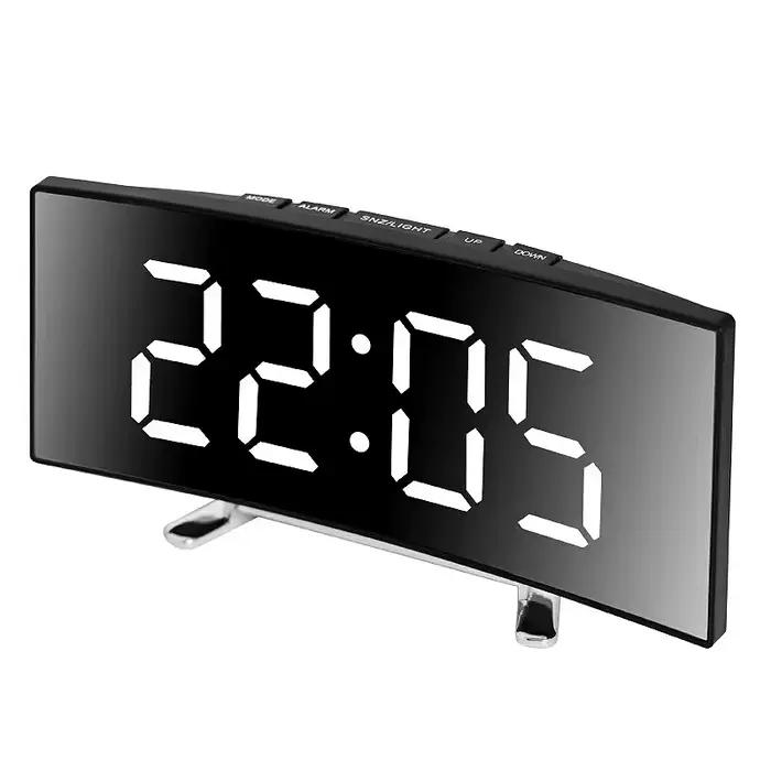 Dernière horloge numérique LED réveil chambre
