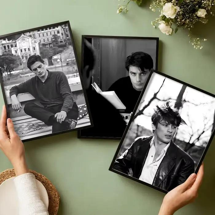 Affiche de l'acteur français A-Alain Delon