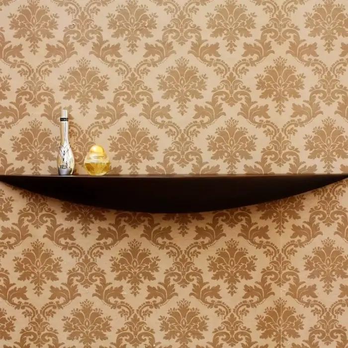 Étagère flottante créative scandinave en bois massif
