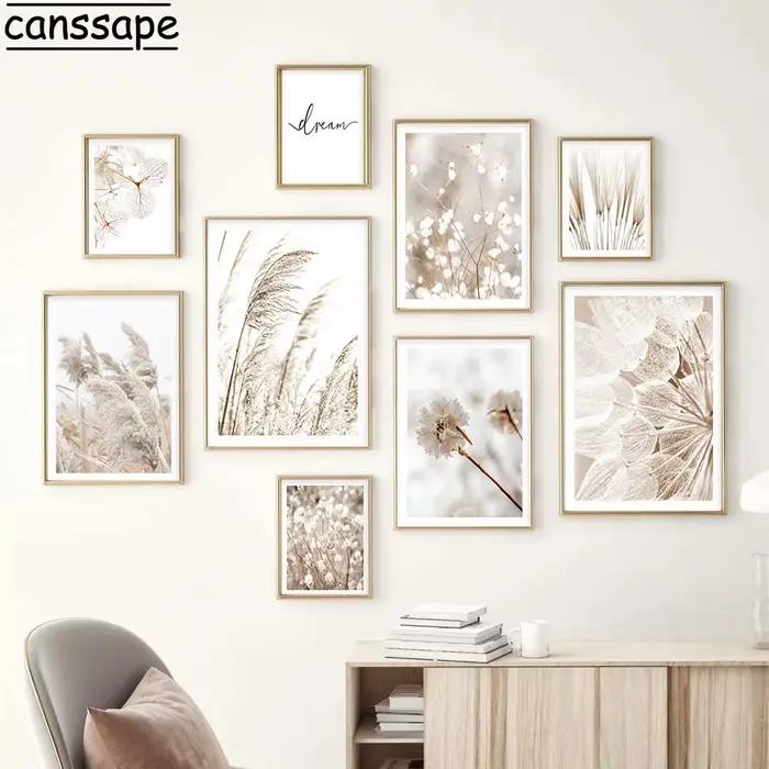 Peintures murales de paysage Beige
