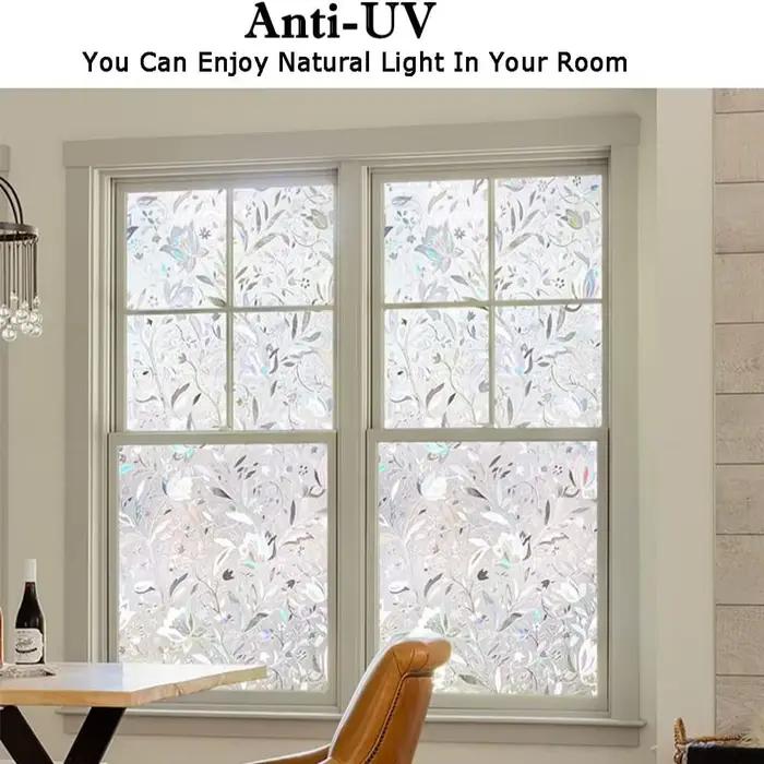 Film de confidentialité décoratif pour vitrail