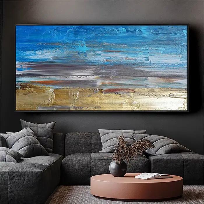 Peinture sur toile sans cadre