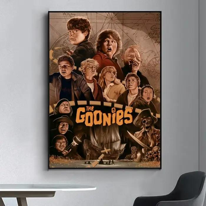 Affiche classique des Goonies Moonies Markets
