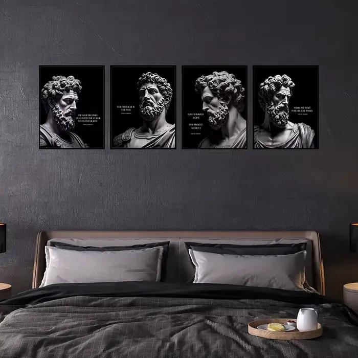 Affiche de Marcus Aurelius-Marcus Aurelius citations toile Art mural