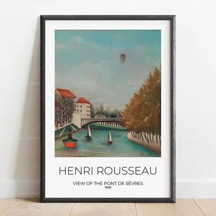 Affiche d'exposition d'art de peinture classique