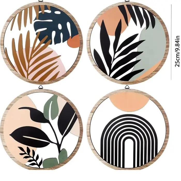 Décoration murale artisanale en bois