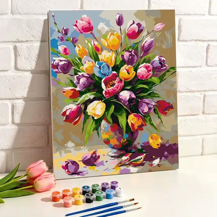 Nouveautés : Peinture à l'huile florale