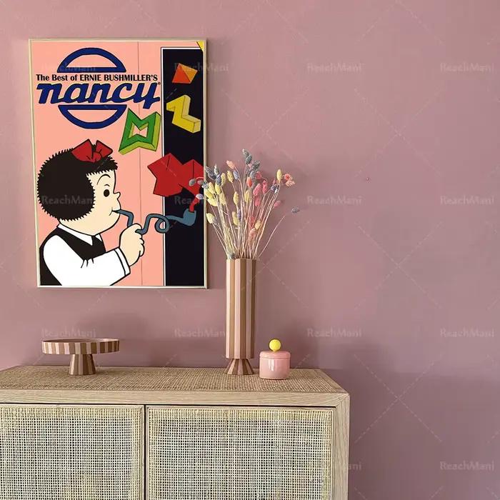 Ernie bush miller – affiche de bande dessinée américaine, Art contemporain