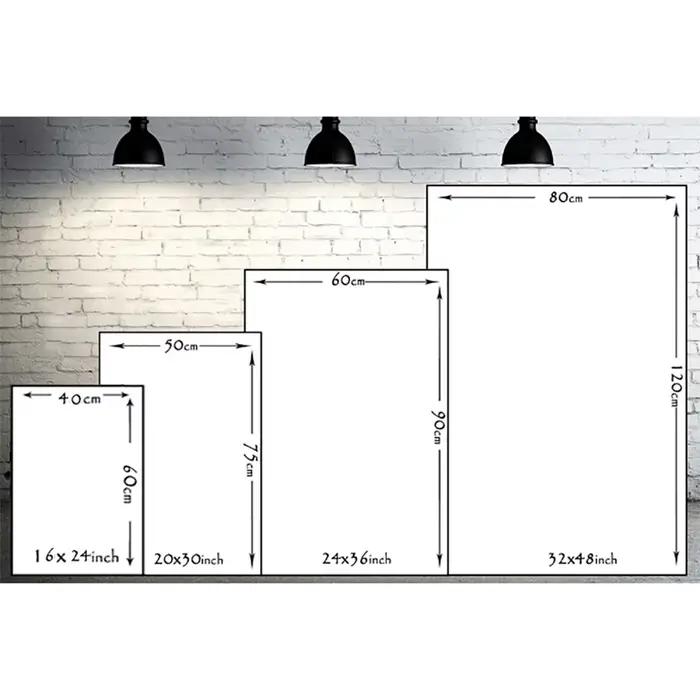 Peinture sur toile de Noël pour fille, art mural contemporain, affiches et impressions décoratives pour la maison, images décoratives pour la chambre