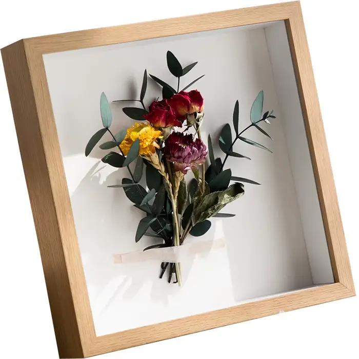 Cadre photo en bois bricolage nordique