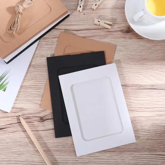 Cadres Photo en papier Kraft 5 pouces