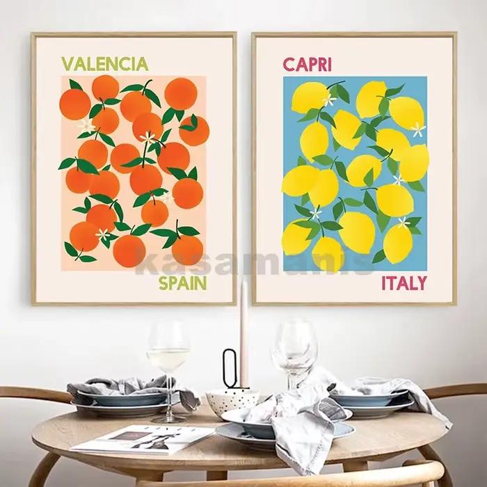 Affiches imprimées d'art de cuisine