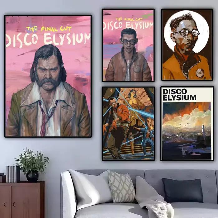 Affiche de jeu vidéo Disco Elysium