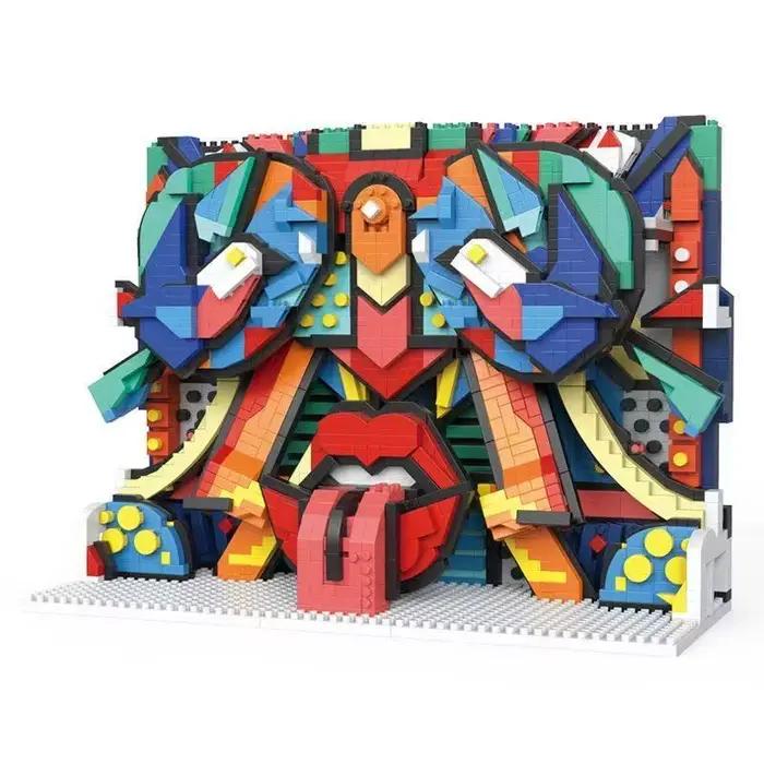 Peinture à l'huile 3D d'art célèbre
