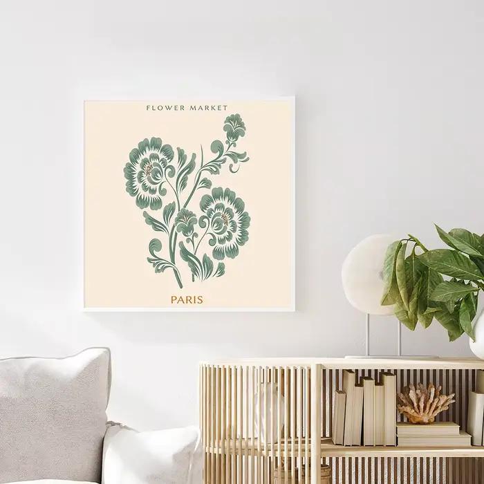 Carré vert Matisse Yayoi Art affiche mur Cnavas imprimer moderne décor à la maison éclectique neutre Vintage peinture abstraite chambre murale