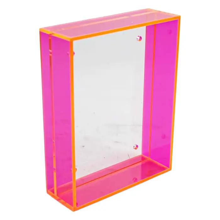Cadre photo en acrylique pour affichage de table