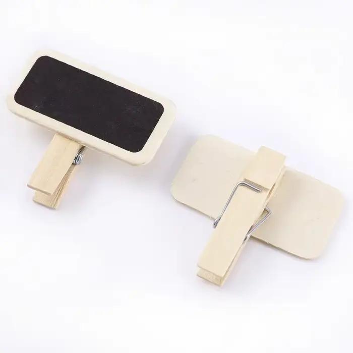 Mini tableau noir en bois pour messages