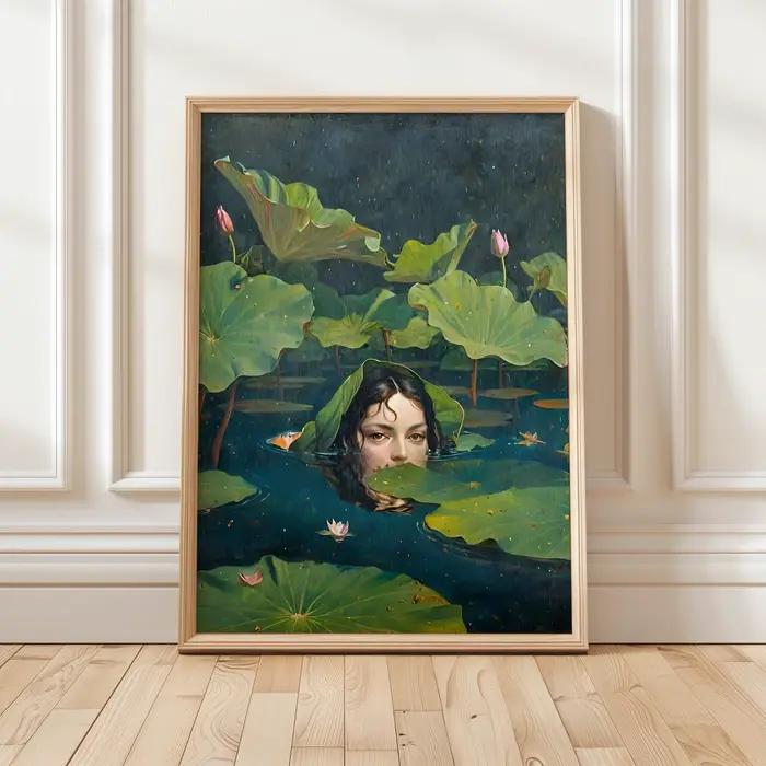 Affiche de danse de rêve Ophelia Vintage