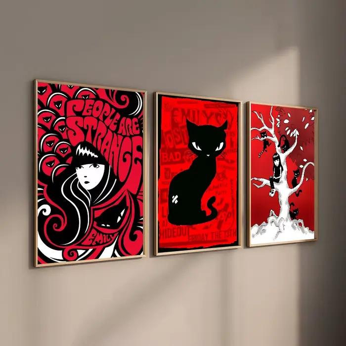 Affiche de bande dessinée E-Emily the S-Strange