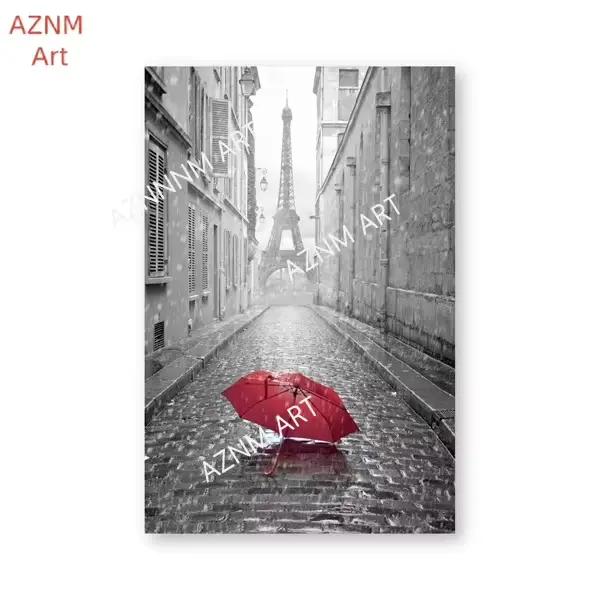 Affiche de photographie de paysage urbain de Paris
