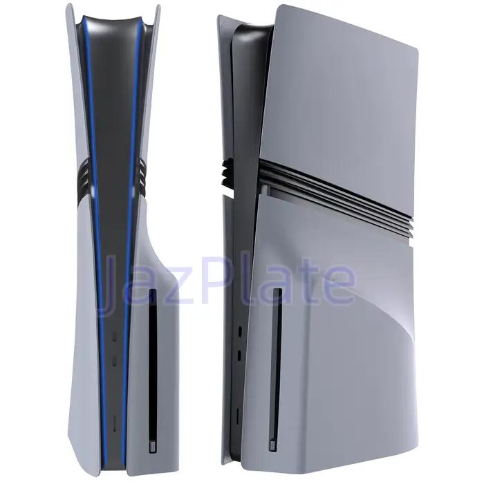 Plaques de couverture Grey Pro Disc Edition avec peau de logo et autocollant du 30e anniversaire pour la nouvelle plaque frontale de panneaux de coque de console PS5 Pro