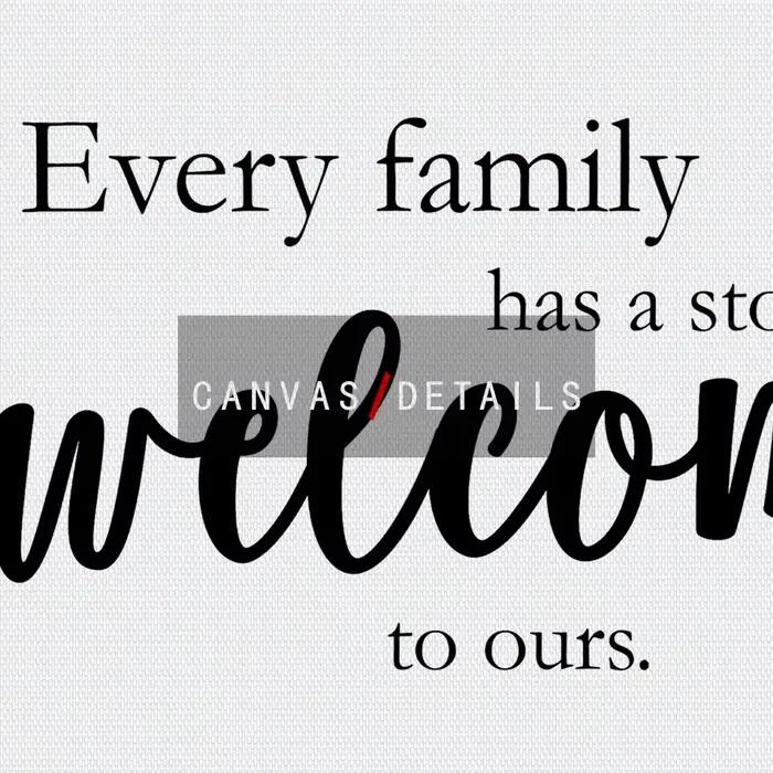 Happy Family Citation Wall Art